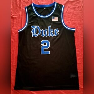 Cooper Flagg DUKE #2 Sewn Jersey Black Mens 2xl